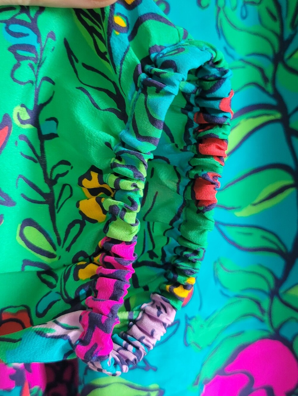 Lily Pulitzer Womens Size Large 100% SILK Blouse - Picture 6 of 10